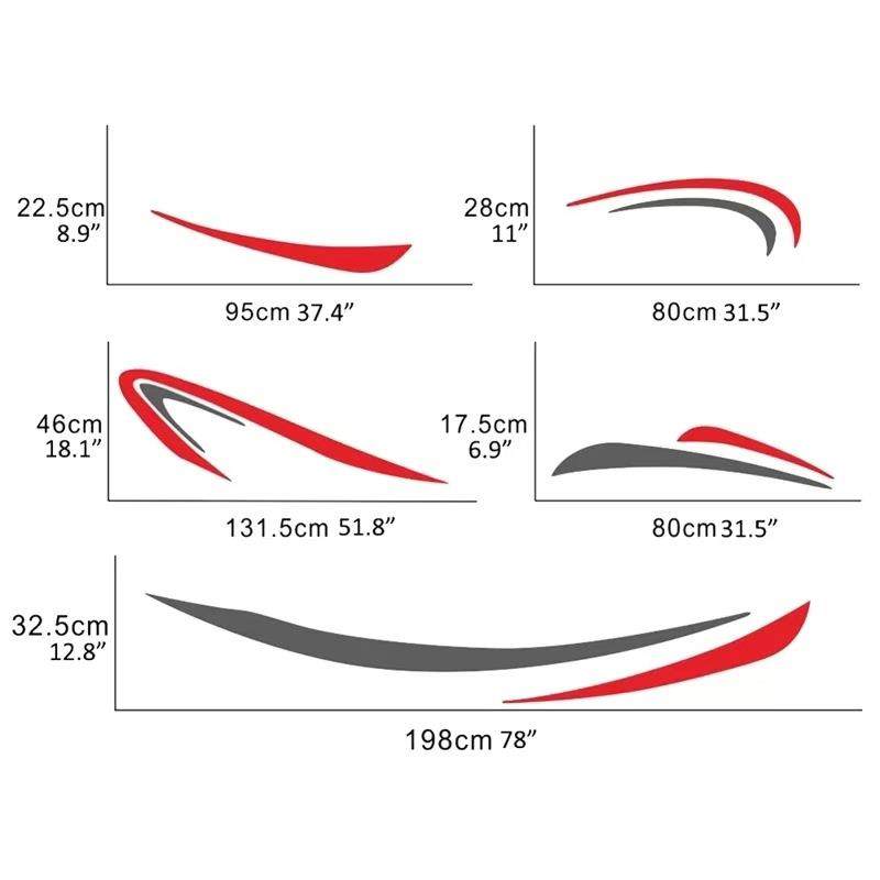 房车车装饰彩22条汽贴纸大篷车拖挂条纹改装车个性行车装旅饰,汽车用品/电子/清洗/改装,汽车装饰贴/反光贴,淘宝优惠券,粉丝福利购,淘宝优惠卷