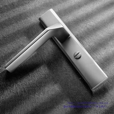 锁德国卫生门锁间厕所浴室无钥匙门通用WSJ807型小锁舌合铝金单舌