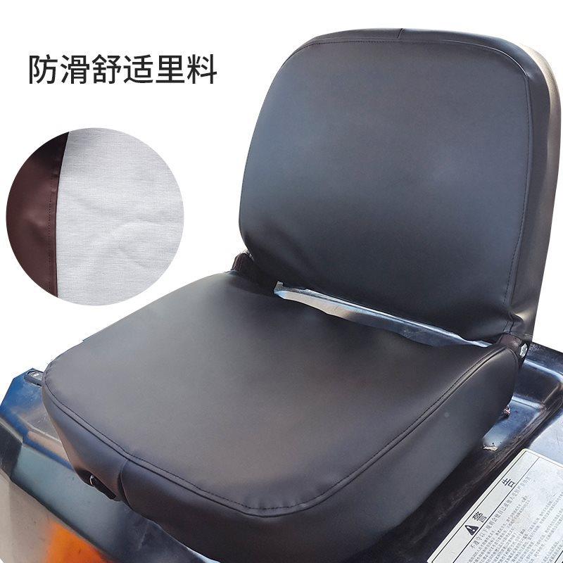 杭州叉车座套合皮力工柳工座椅套防水革围363四龙季通包用座套配