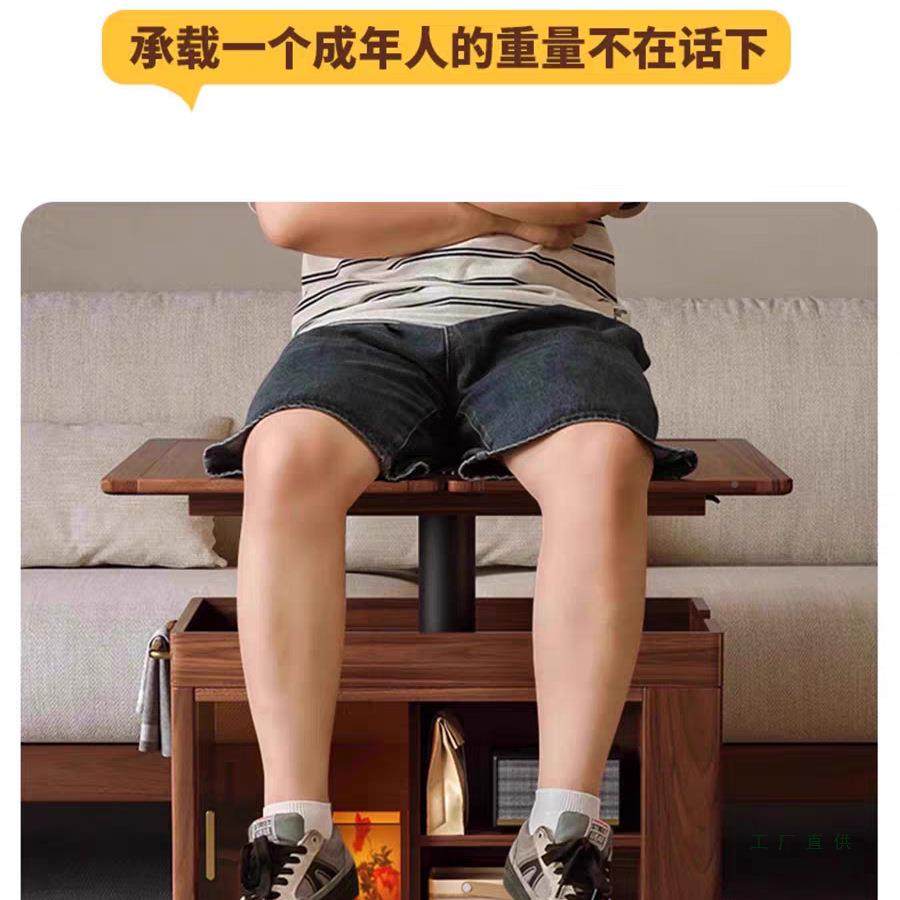 实木降功茶几可升移动客厅家沙用小户985型多能折叠小推车发边柜,住宅家具,角几/边几,淘宝优惠券,粉丝福利购,淘宝优惠卷