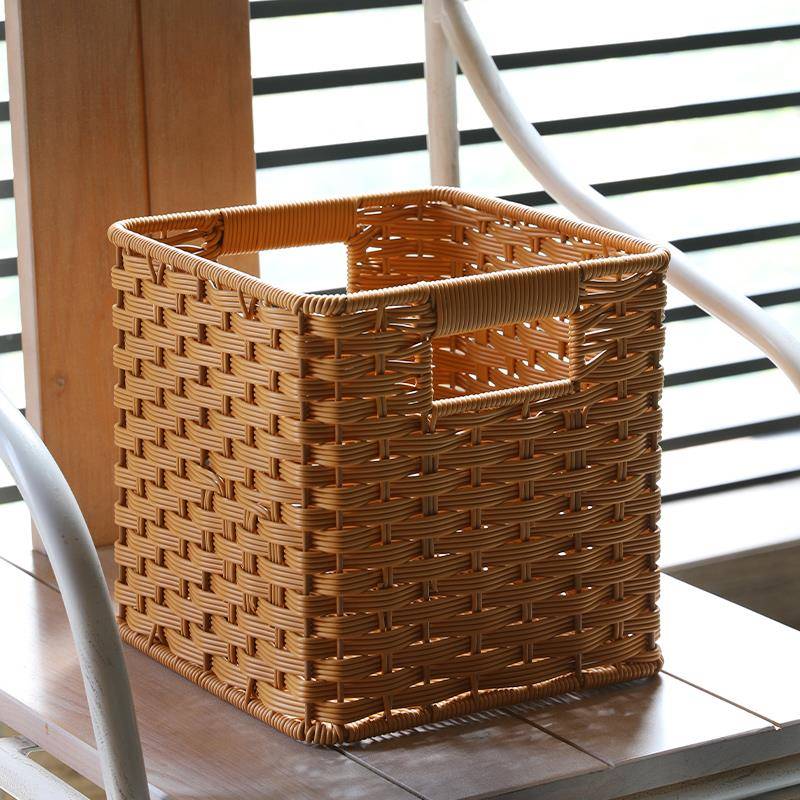 F76758HT。日式橱柜收纳筐子格柜收纳篮玩具收纳盒客杂物厅整理收