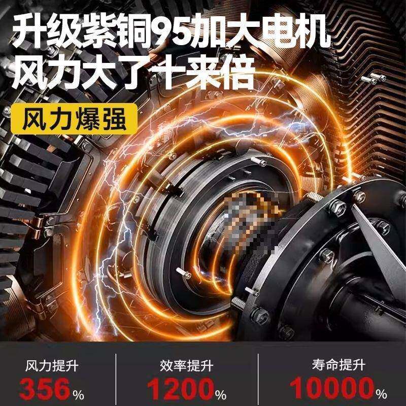 V充吹电式吸风机锂电大率工业小型车载尘吹灰吹功雪除尘AJU器静音