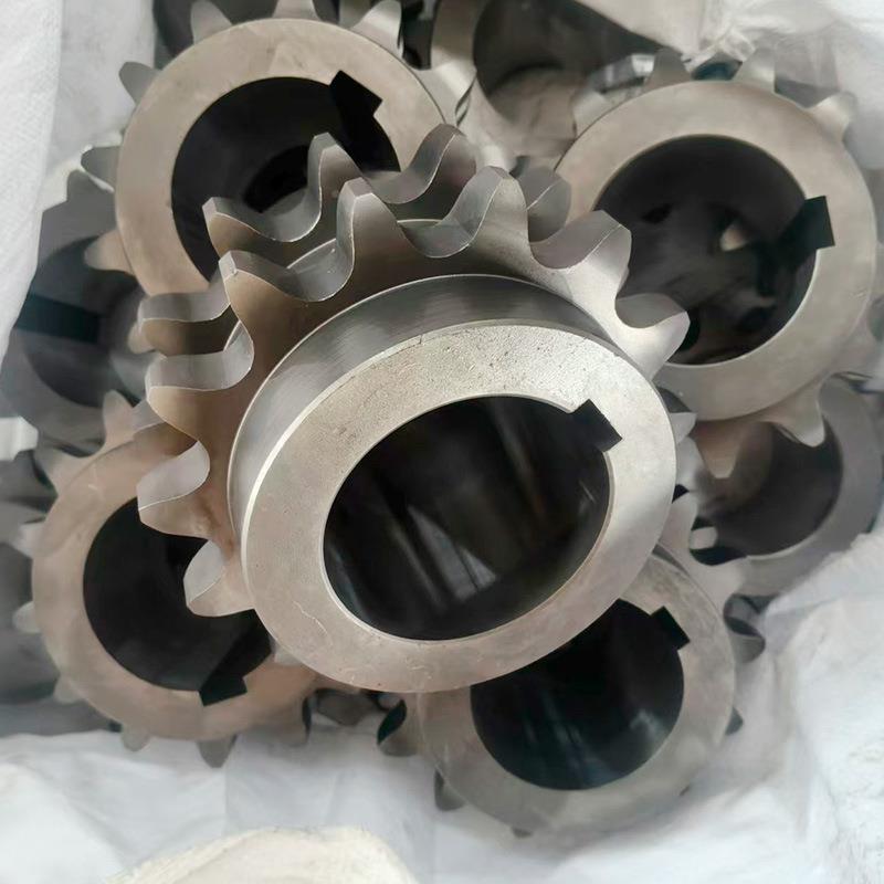 厂家生产非工标齿轮链4轮传动HJY链轮业1.5寸1双碳排双台渗工艺