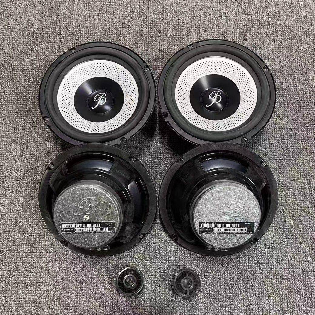 汽音响车林6.5寸中低音炮高音喇叭车BAD载扬损声器装无改家用