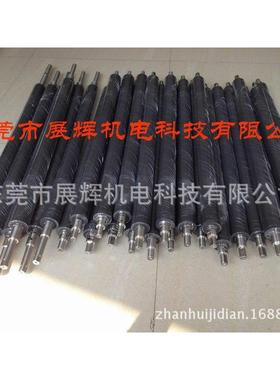 销售PCB工厂磨板机配件：黑色NBR包胶辘43*660 配UCE-446轴套