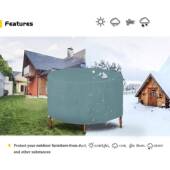 热庭卖形院家具罩圆桌布保护JPF套防尘防水罩桌圆厂家