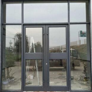 定制双向璃关地钢化玻弹簧开门大玻璃门吊趟门968不锈钢地弾门