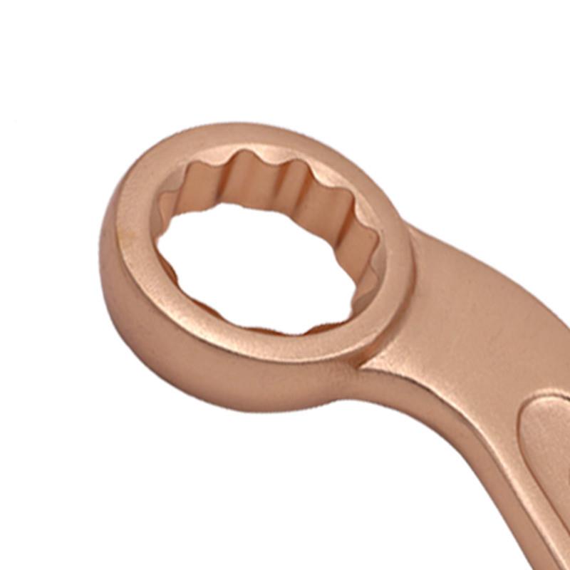 爆弯柄敲击UJI梅花扳敲击扳手铍青锤手击铜梅花无磁无火花