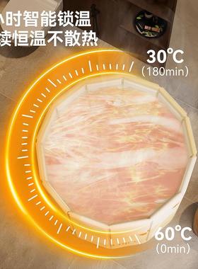 情泡澡大人折叠两人泡桶浴桶AL101309家用洗澡桶双浴桶大号侣折叠