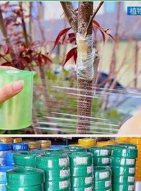 vc缠绕膜电线膜小p卷绿色透明果YNE嫁接自膜树粘拉伸打包膜线盒膜