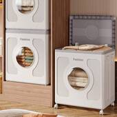 衣服收纳玩箱家量用翻储盖大容带滑XL 8885轮衣物整理箱杂物具被