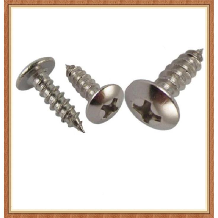 镀镍TA槽字大扁头自攻螺钉M2.3十NOCM2.6M3M3.5M4M5伞头蘑菇头