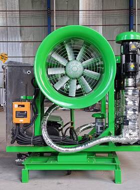 河南地厂家工降80米射雾炮机厂家DPO用现货工地用除尘尘程雾炮机