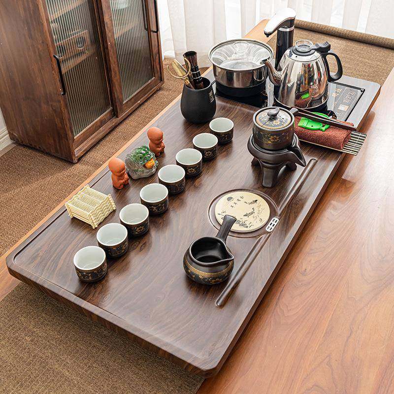 整茶套装具全自F97HT6TS动烧水壶一体茶盘烧水家喝茶茶台套办公功,餐饮具,茶具礼盒,淘宝优惠券,粉丝福利购,淘宝优惠卷