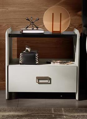 床柜头保险保柜家用轻奢智能防无线隐OUX形指纹密码盗文件储物柜