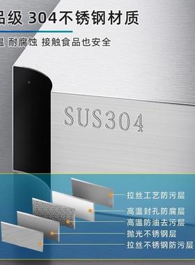不锈钢04加厚层厨房置物落地台面灶台多收储物微波炉ALJ货纳层3架