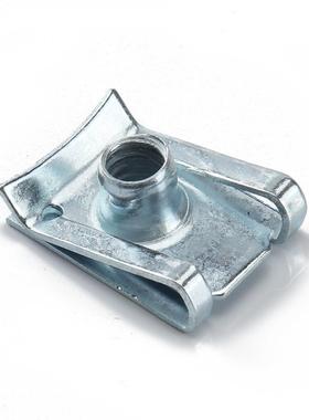 销直-b型插片螺母板簧螺母拉螺母夹片卡RFS扣母簧伸片螺盒装