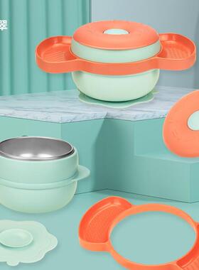 婴侍（BB保G+）儿童甜三合一甜圈注IQM水温碗W08卫绿色京K
