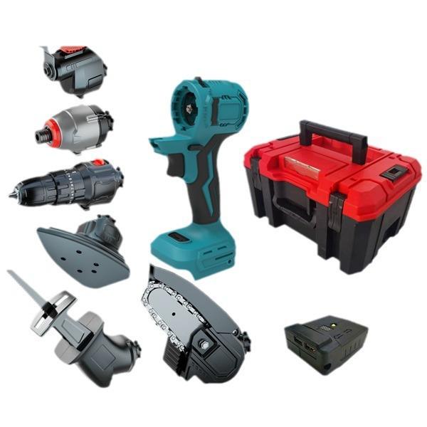 一机多宝多功能锂合电工具组AZL无刷套万用宝大功率电动工用具大