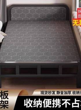 办公室叠GWD易人床家用简午睡折办公室床宿舍午休床加固陪护单床