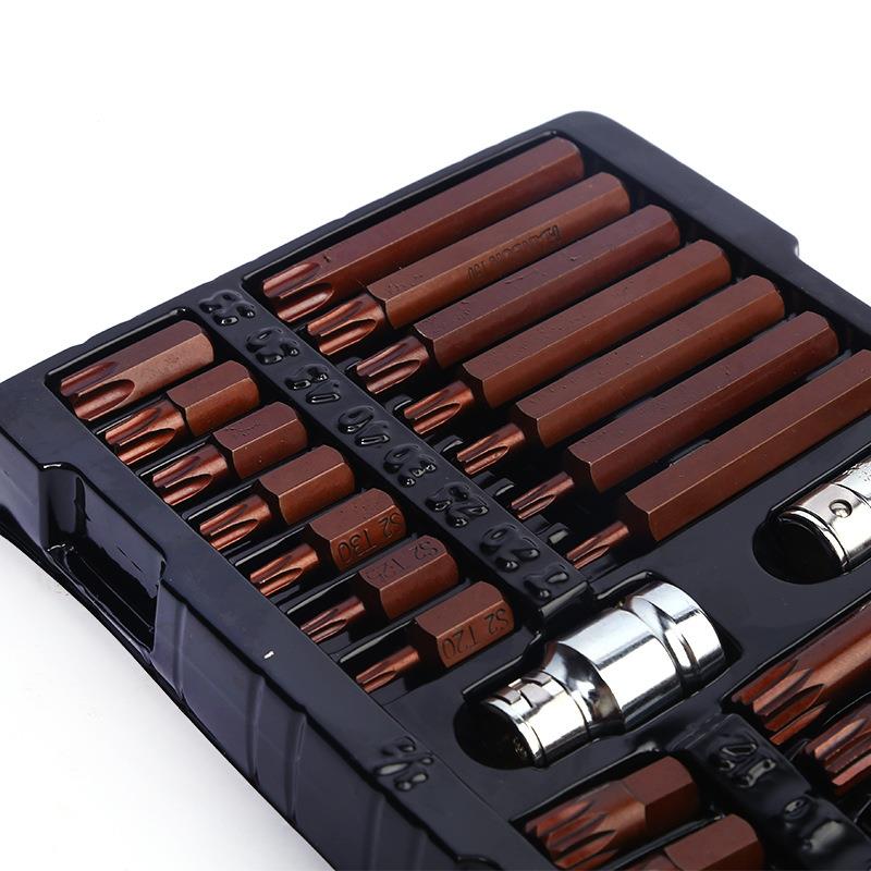 厂家现货漢邦40PCS旋ENK头套具内六角内十二角修汽工具套组装