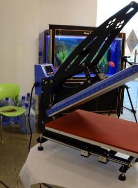 33*45高压平板烫画机t热JWS印机烫印印花机服装热转烫压画恤机工