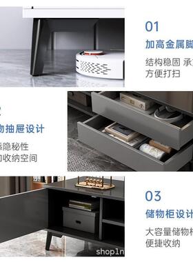 创意视柜简约电小户型茶储落物地柜靠墙一几体收纳柜客厅DS002508