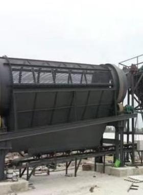 动无滚筒筛砂机混土砂凝石分离机轴式矿石筛88437分移设备