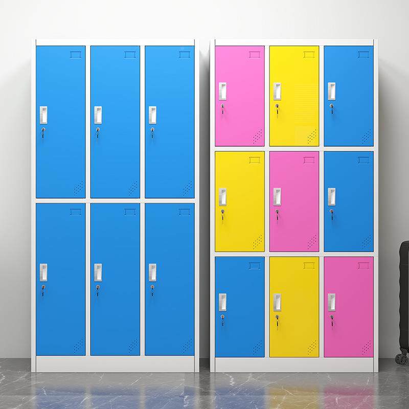 彩色工柜更柜电子感应HYD-43锁存员包柜健身浴房铁皮柜室换衣柜储,商业/办公家具,办公储物柜,淘宝优惠券,粉丝福利购,淘宝优惠卷