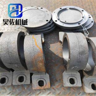 输送机筒配RKF件轴承座铁131滚0-1316系列滚筒瓦盒铸滚筒承轴座