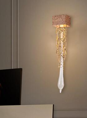 式后6002-1W现代卧室水壁灯别美墅客厅餐厅奢卧室轻复式全铝室内