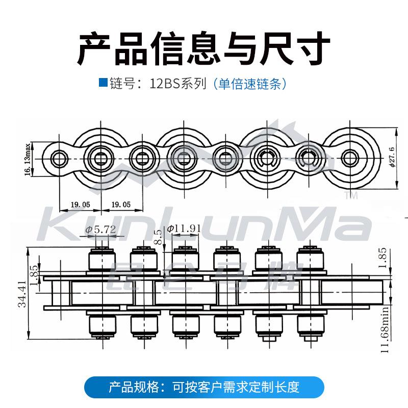 12BS-43-28/12S-4B2-26浙江单倍速链生产厂线BYD家倍流水速配件