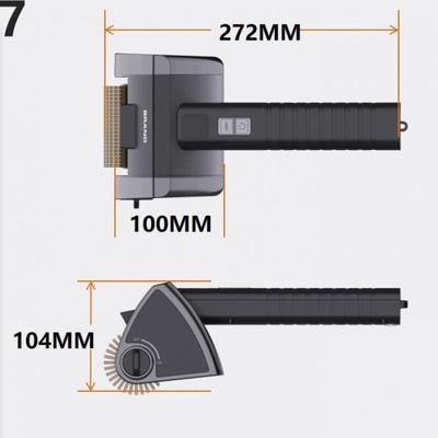 新款电B野动烧烤架餐钢丝刷不锈钢滚筒BQ烧烤无品牌/炉无线清洁刷