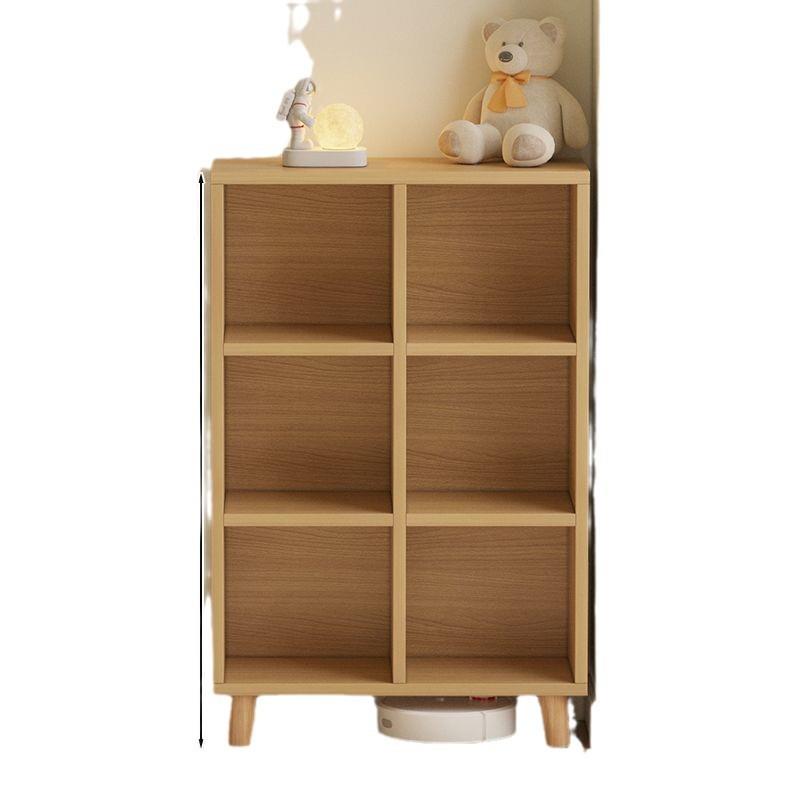 纳书架落地物架客厅分层型架置收柜子储HHR物柜小格子柜家用书柜