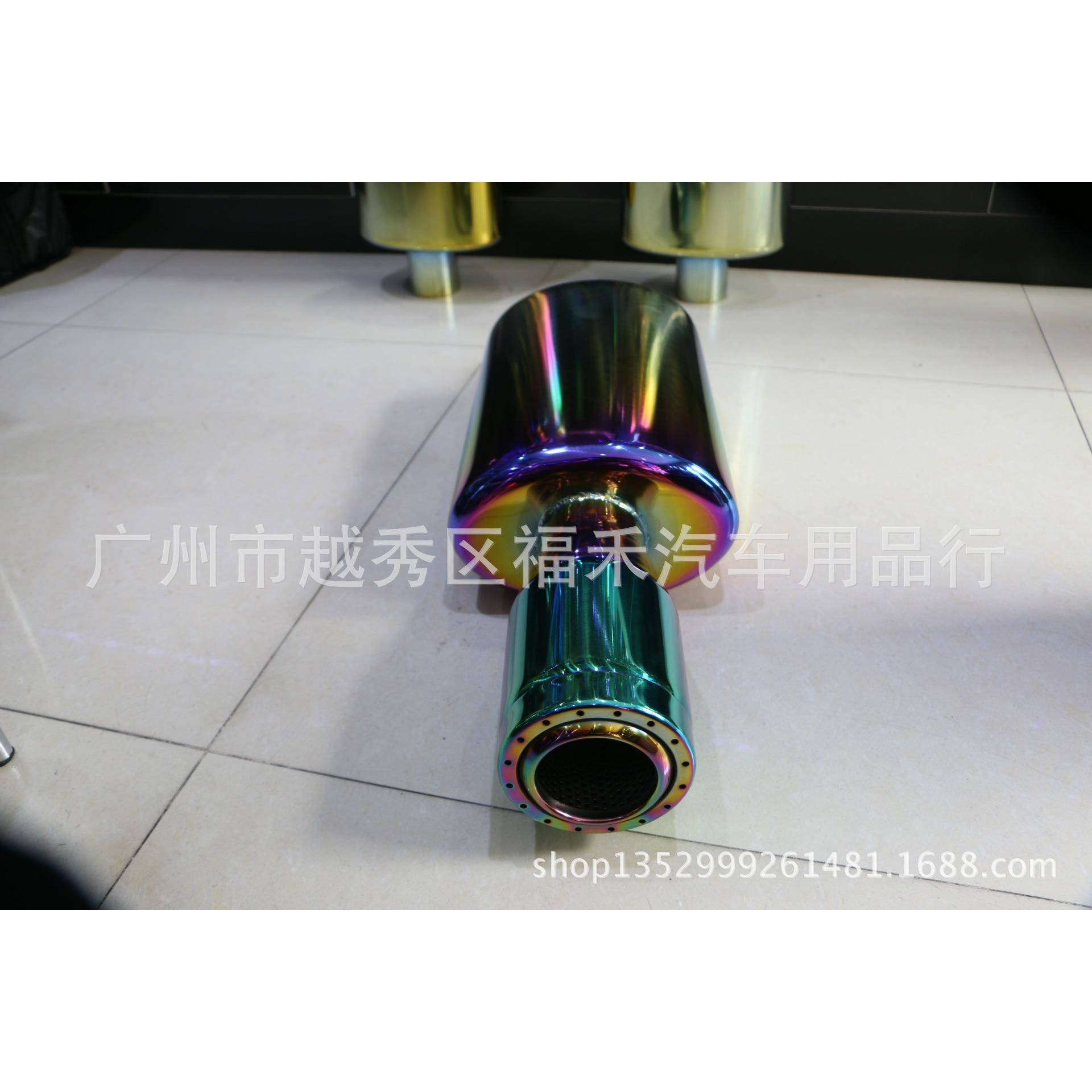 不锈钢排气改装通用管直排鼓跑车炸排气管直通用排鼓街跑车音声音