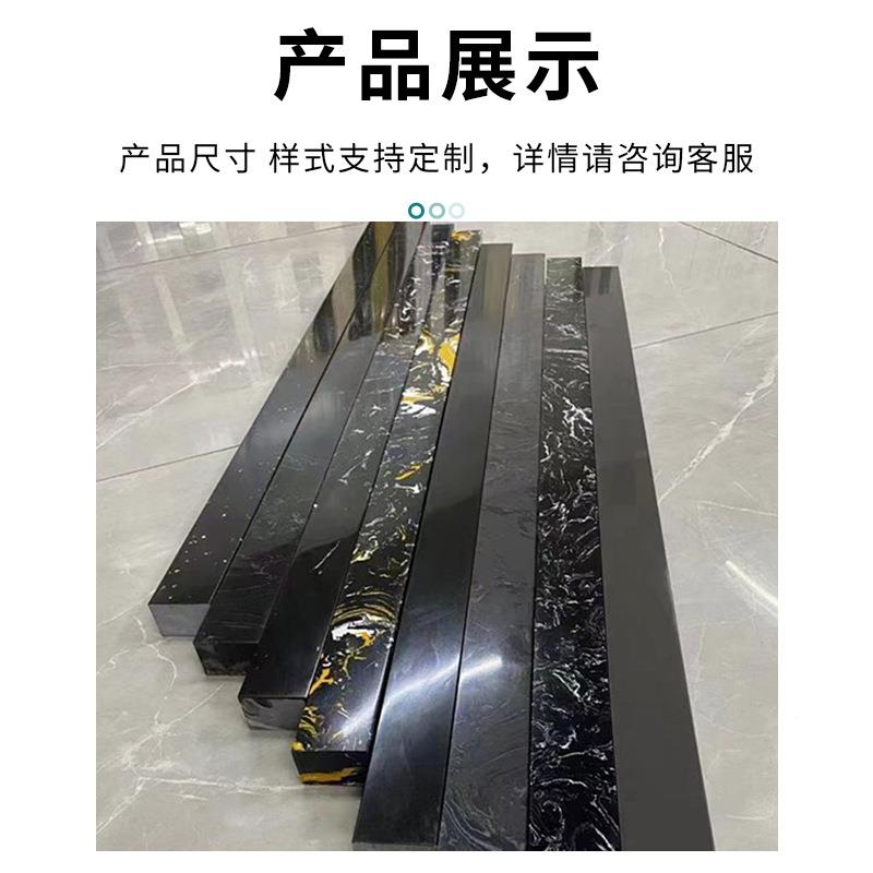 淋石浴房挡人水大理条石实心浴室阻水隔断卫生323间干湿分离石材