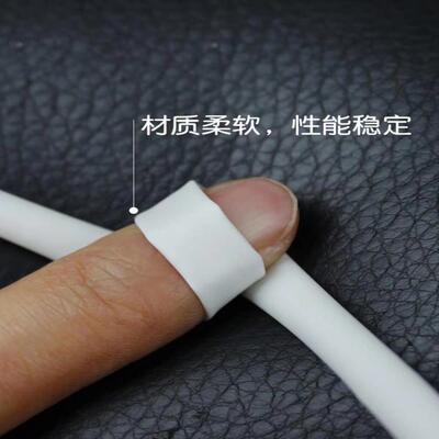 WHTE无字白色热管缩RZE管绝缘套1I25燃电工接线电线阻保护套环保