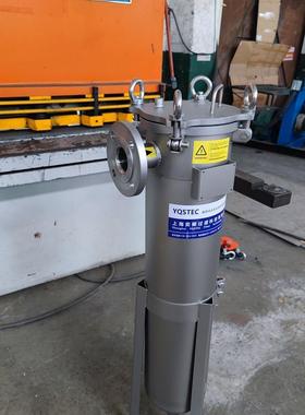 不光锈钢单滤袋过滤器液体布袋过0200000机可喷砂抛丸镜面抛精密