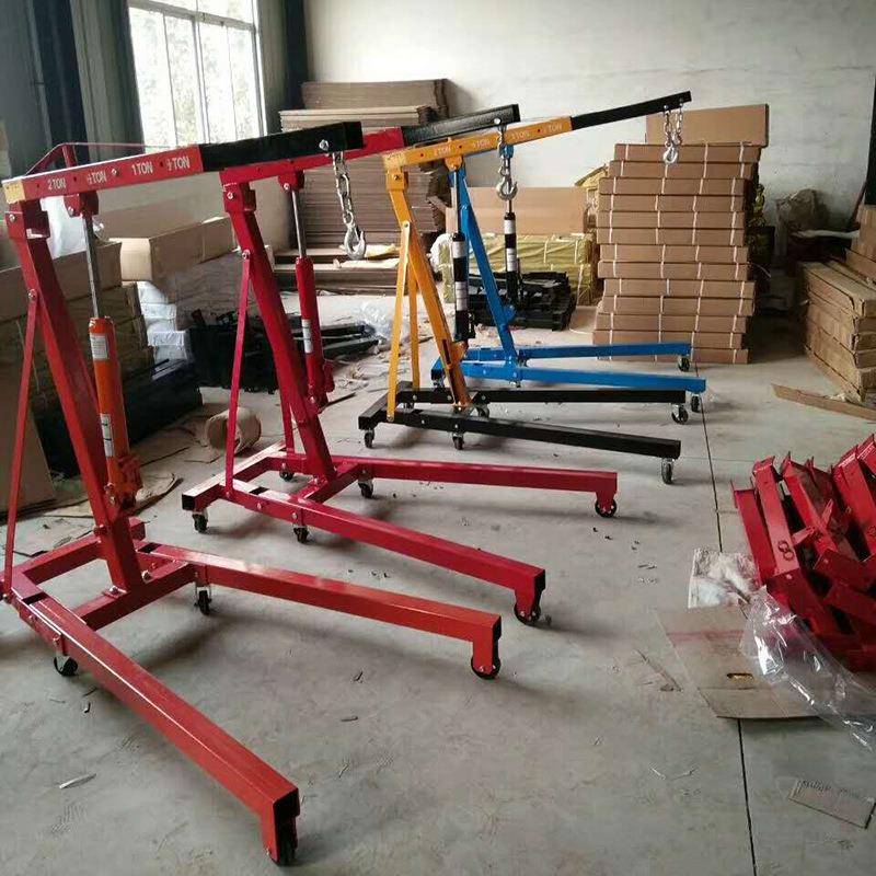 汽车动发动机吊机动机吊机折叠式吊CNR机发发动机吊移架吊架