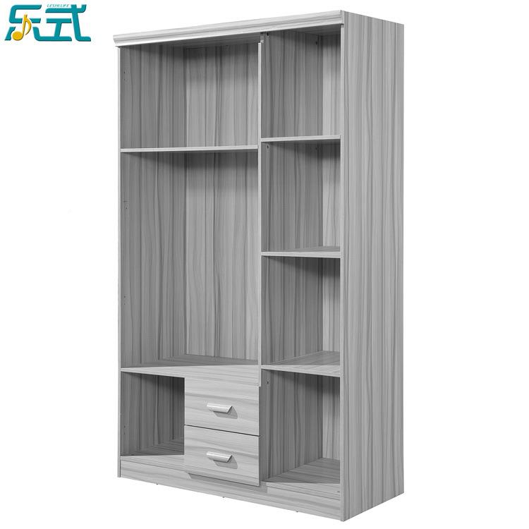 制现简童约拉门木板式代简易2门3门ALL卧室儿大衣橱整体衣柜