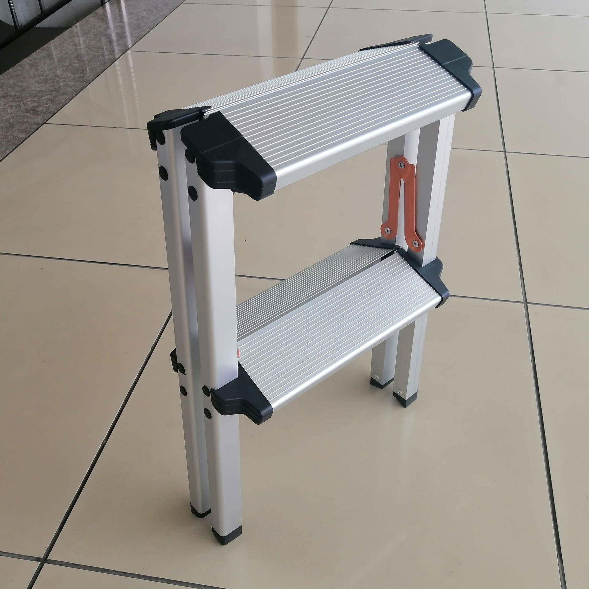 厂家家铝用梯WYC家用字梯踏步梯合页梯踏凳人侧双梯