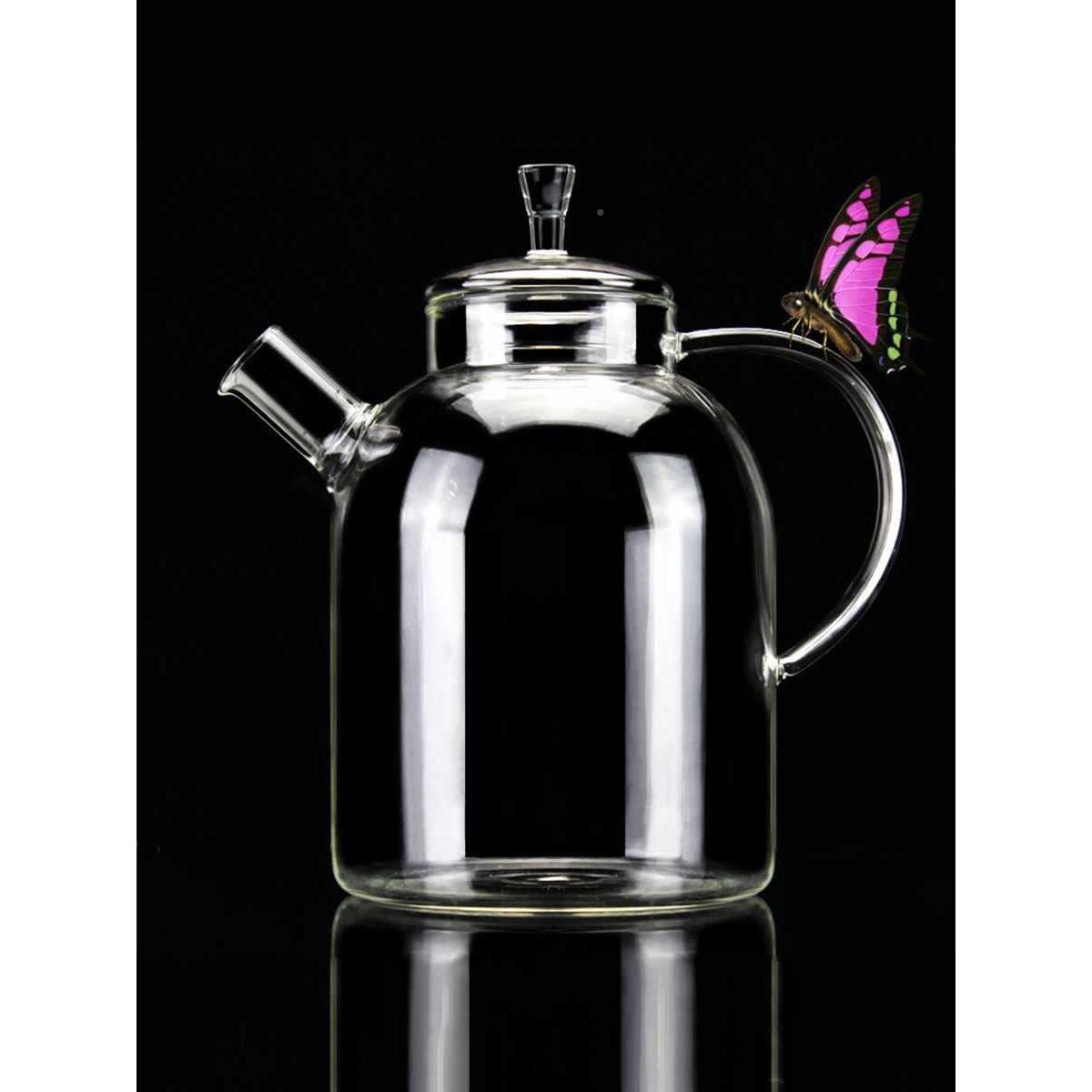 玻茶璃煮茶电壶陶炉烧容水壶大量煮茶器耐高温泡茶F969STM8养生壶