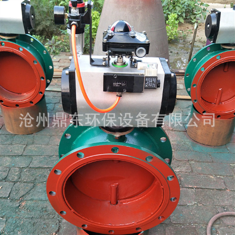 气动执行器通风蝶阀湖州可用管道烟气风阀手电一体阀
