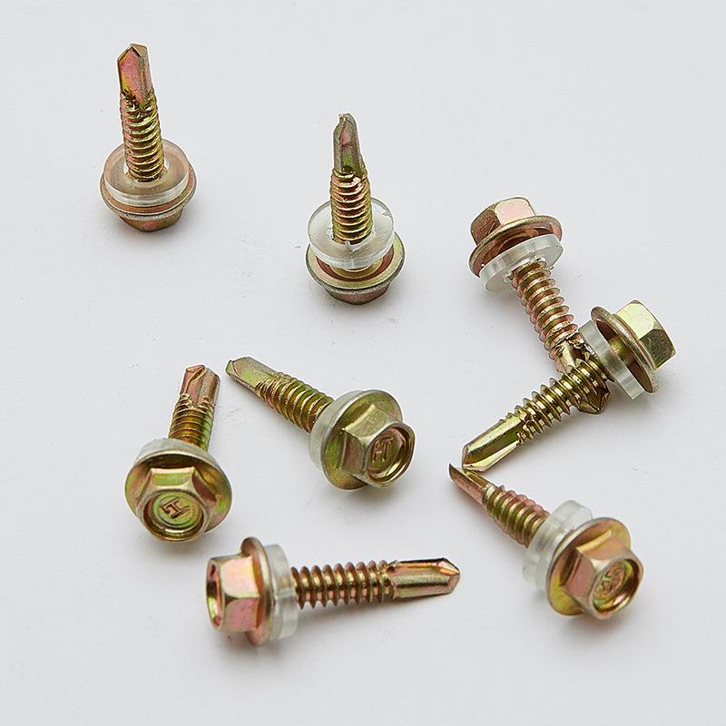 宏挺钻尾螺丝外六角钻丝彩钢尾瓦自UWW丝钻燕尾丝自攻丝螺钉