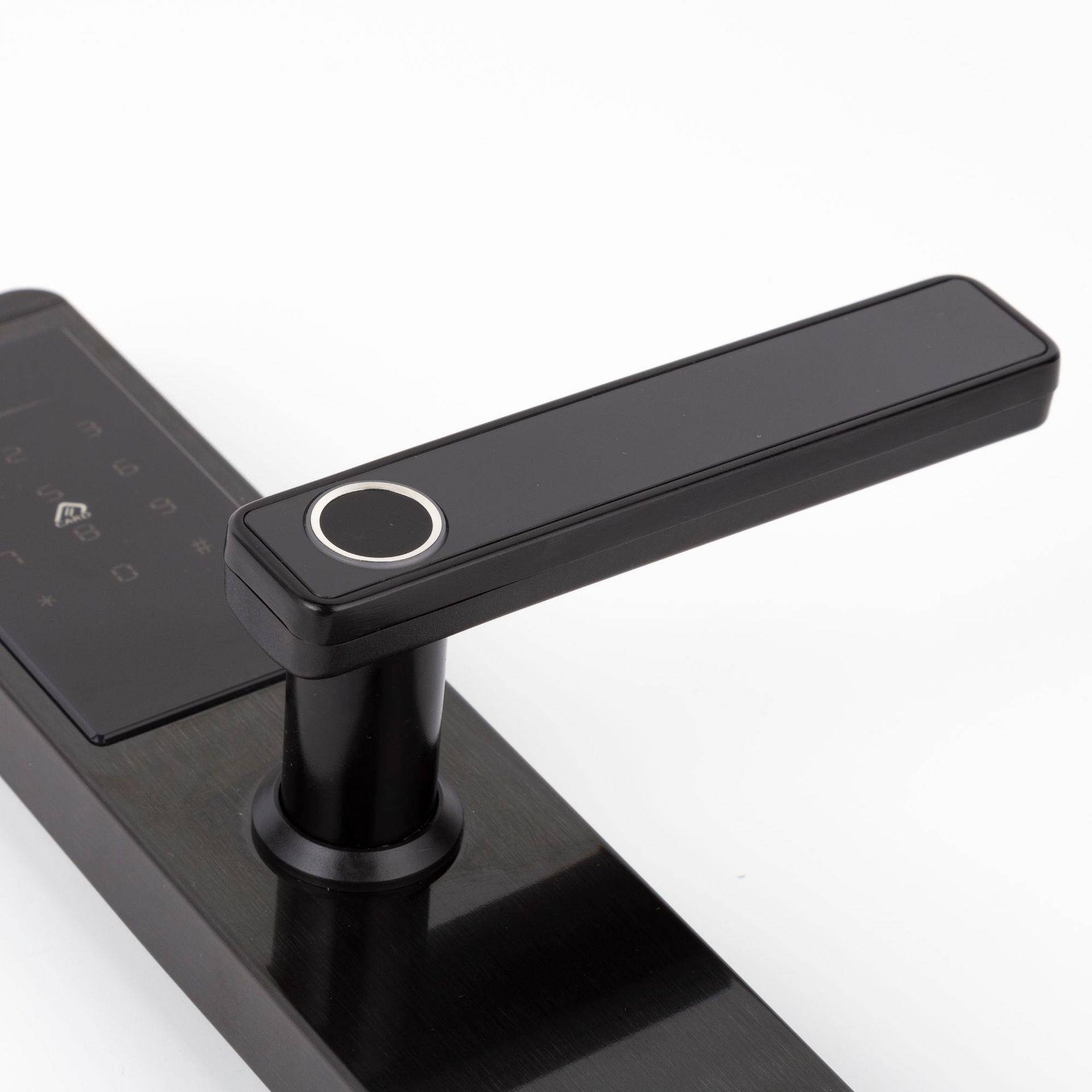 半自动家卧锁3钢04NZS不锈通通室指纹门锁酒店APP智能电用子门锁