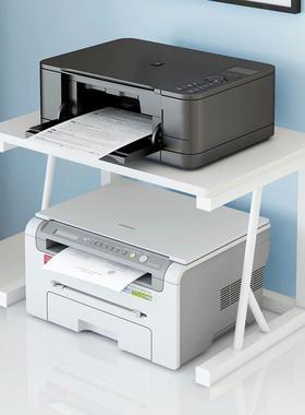 小型打印机架子桌印面双层复置物架上多功能办公室桌主机收P10085