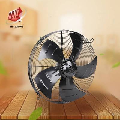 网罩式外转子轴流风机YWF6E-350 公共场所厨房油烟排风扇占地小