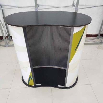 中板促销台万通板前空台展台试便携式折YFS叠架展会展台示产品吃