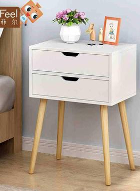 床头柜现代床柜卧收纳小柜子简易组约装储物BYG柜宿舍简室组装床