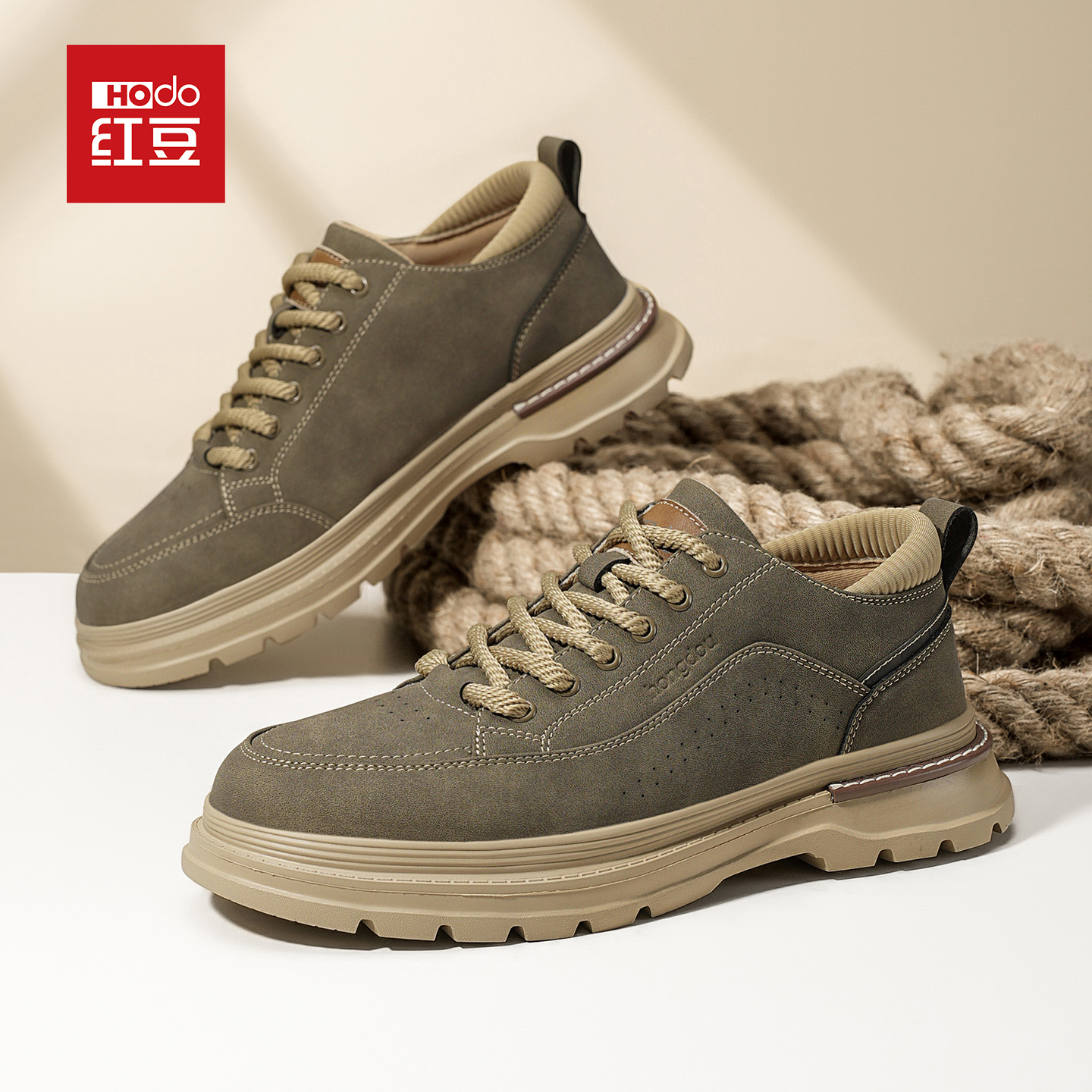 红豆【软底软面】顺丰包邮男鞋